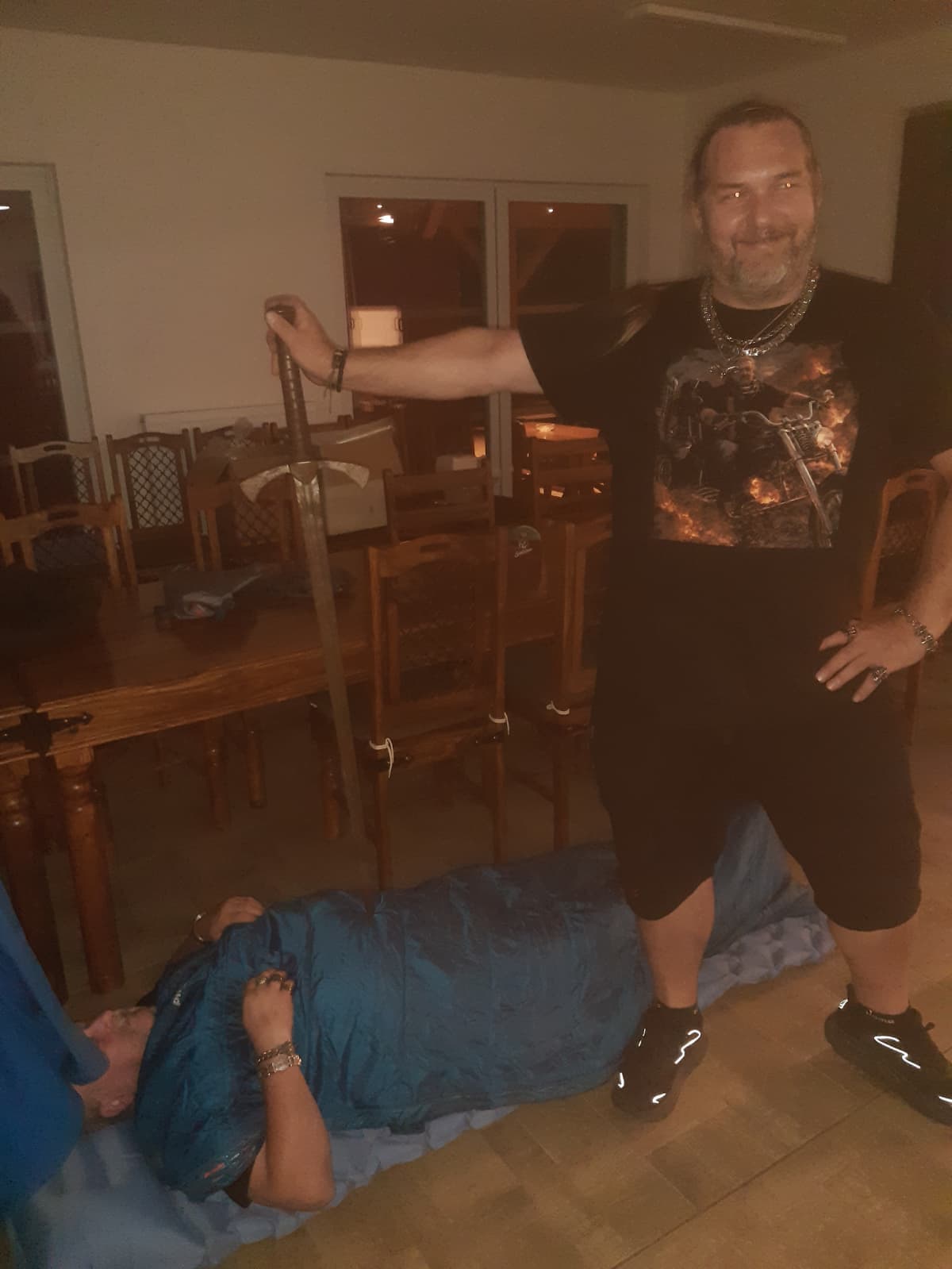 návštěva u Fandy